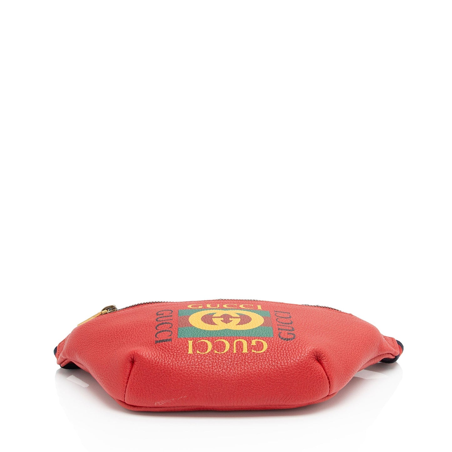 Gucci Nylon Leather Canvas Shoulder Bag