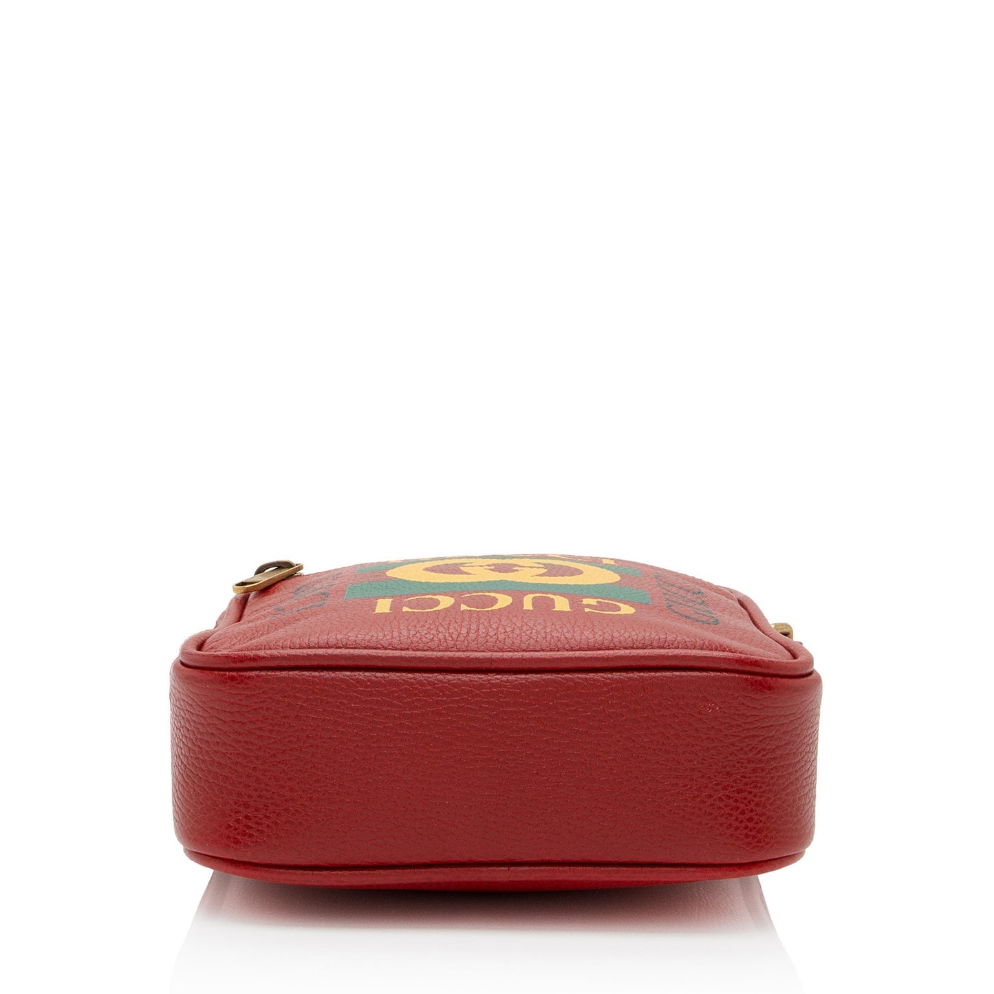 Gucci Leather Canvas Shoulder Bag