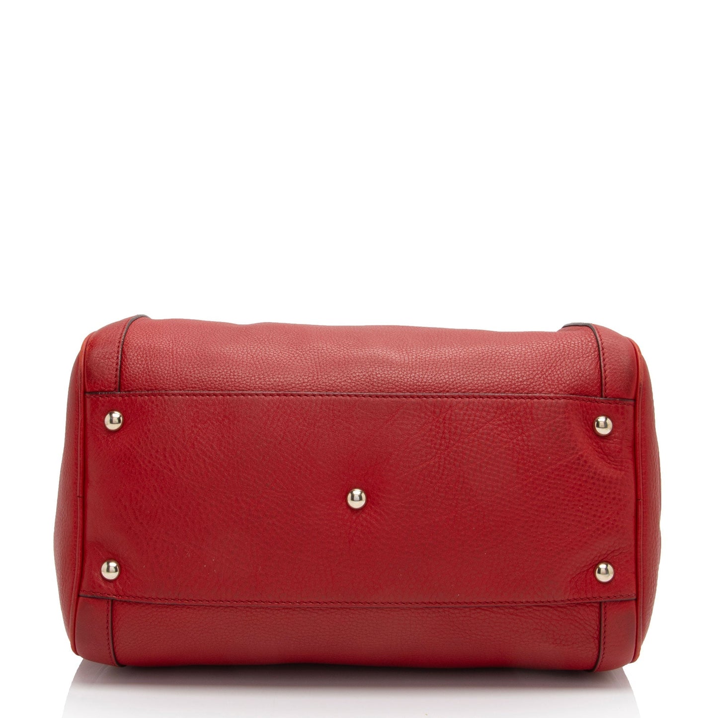 Gucci Leather Canvas Handbag