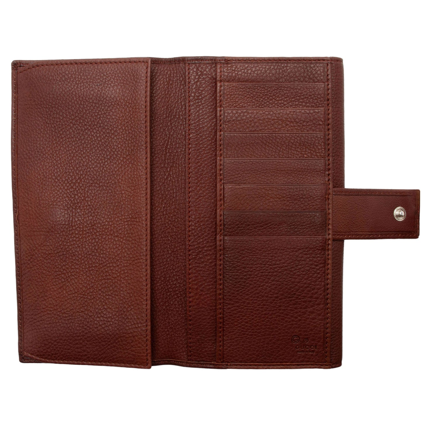 Gucci Leather Studded Soho Continental Wallet (SHF-6ezDwc)