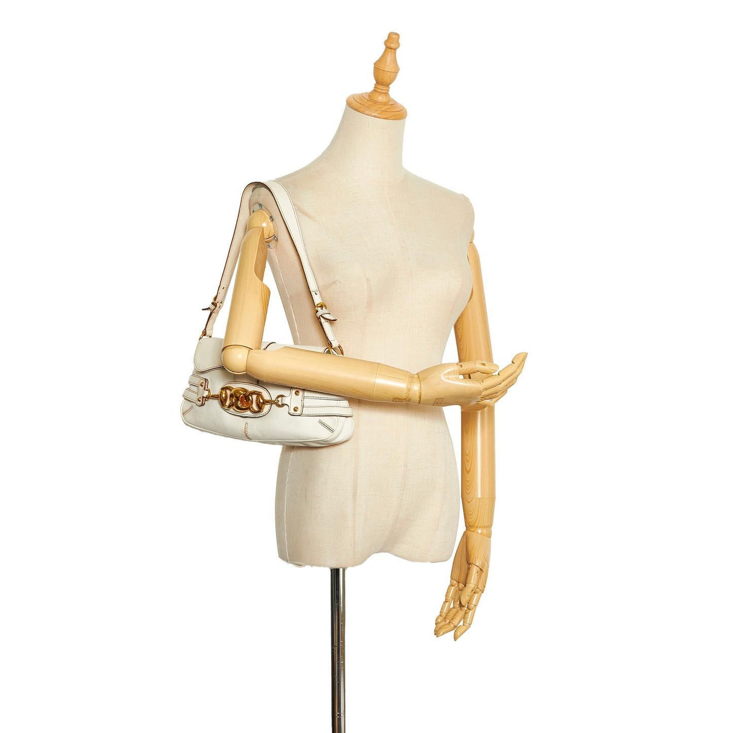 Gucci Leather Wave Baguette (SHG-xT6Xnx)
