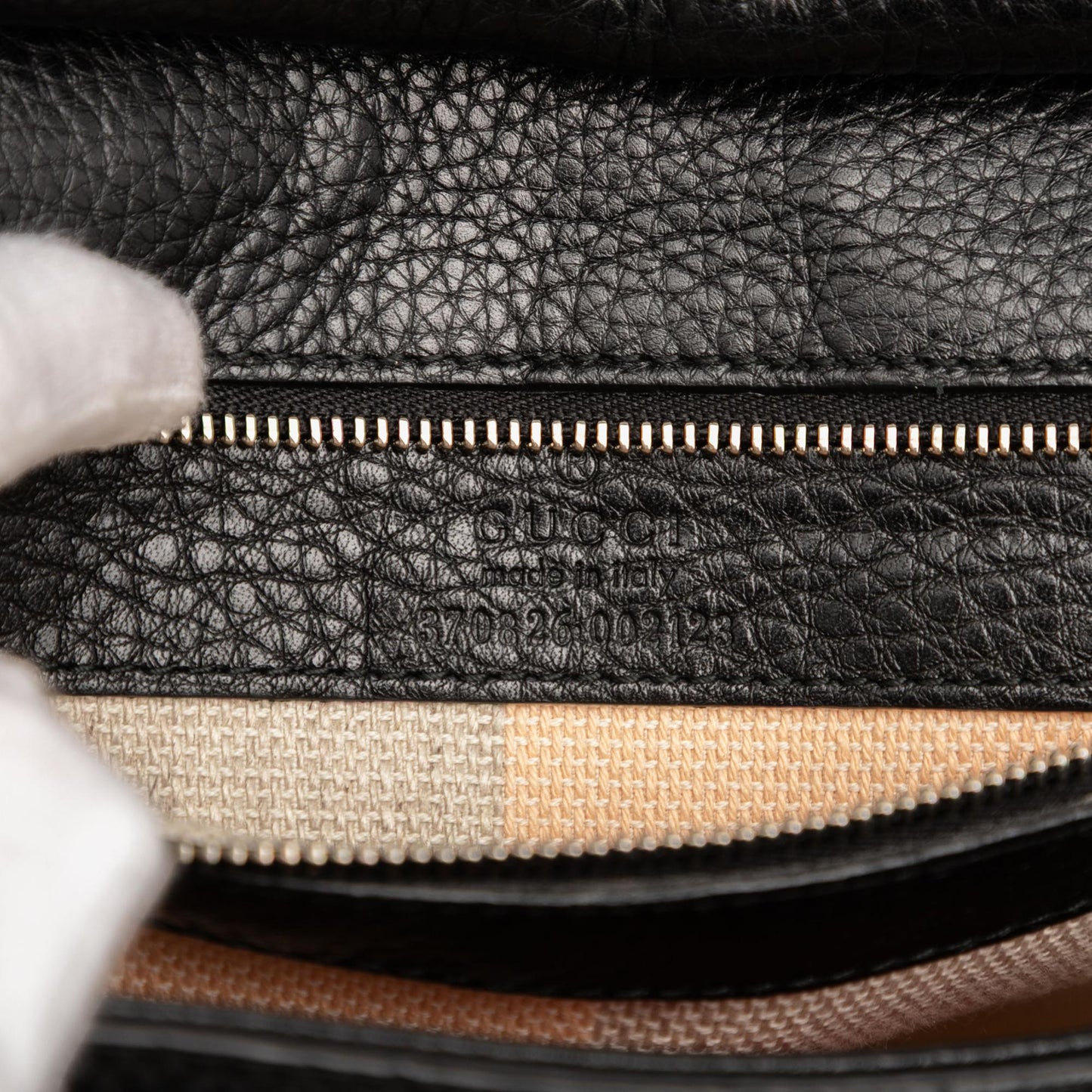 Gucci Medium Leather Bamboo Daily Crossbody
