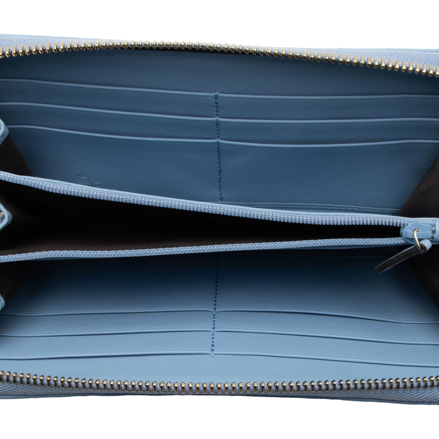Gucci Microguccissima Leather Zip Around Wallet (SHF-pX5c6O)