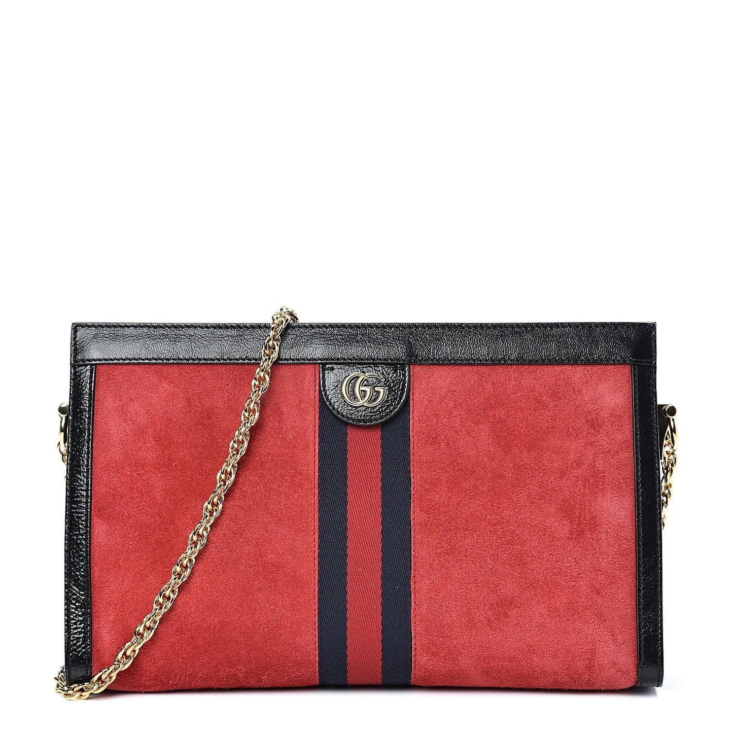 Gucci Caro Chain Leather Shoulder Bag