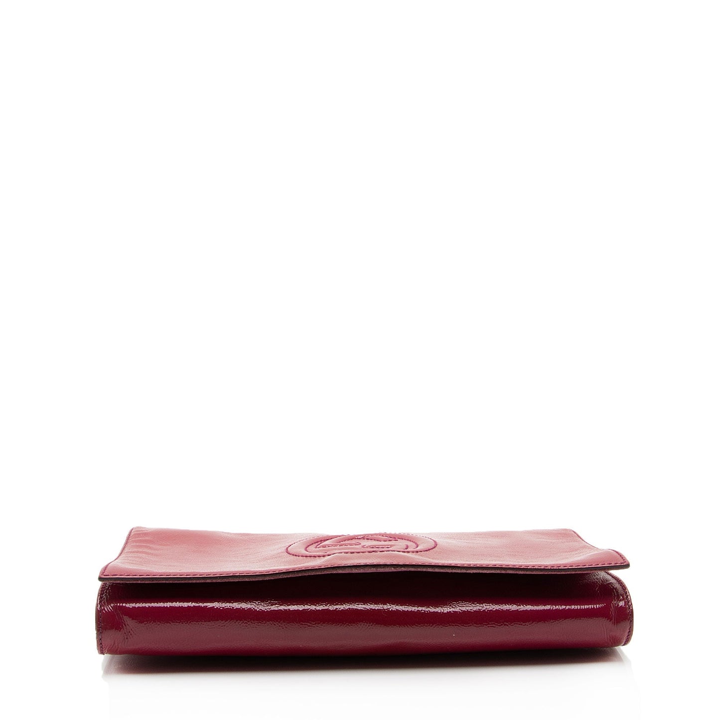 Gucci Lou Leather Canvas Clutch