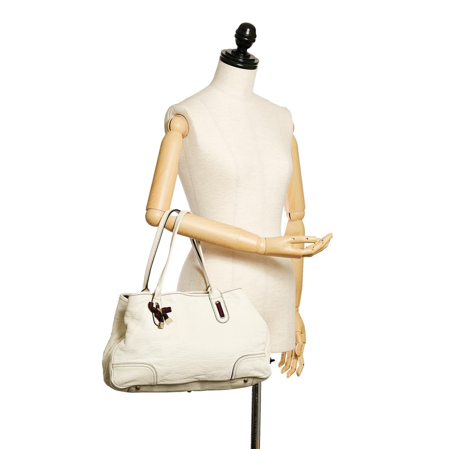 Gucci Princy Leather Tote Bag (SHG-29059)
