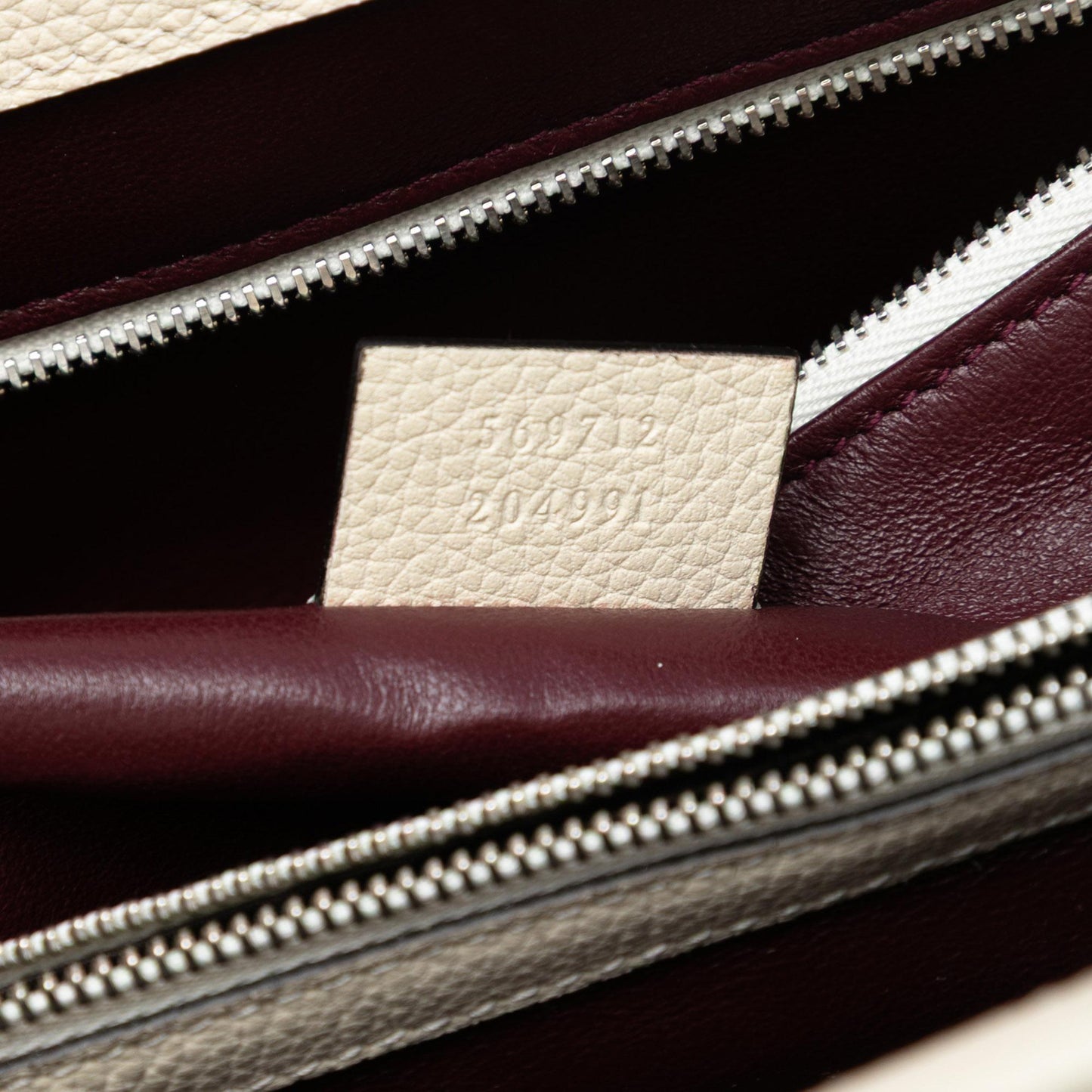 Gucci Small Grained Calfskin Zumi Top Handle Bag