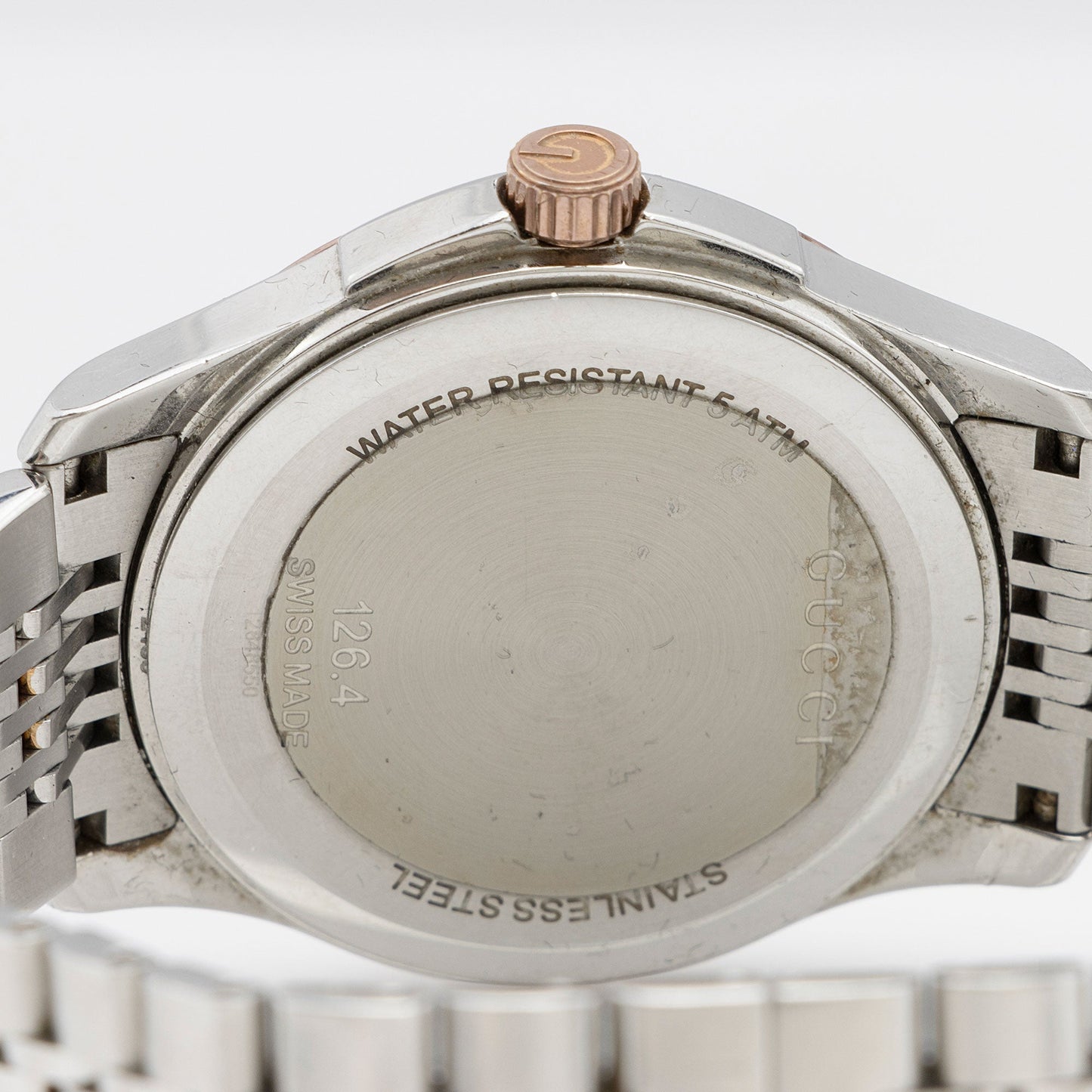 Gucci Stainless Steel Two-Tone G-Timeless Watch (SHF-kQJUGG)