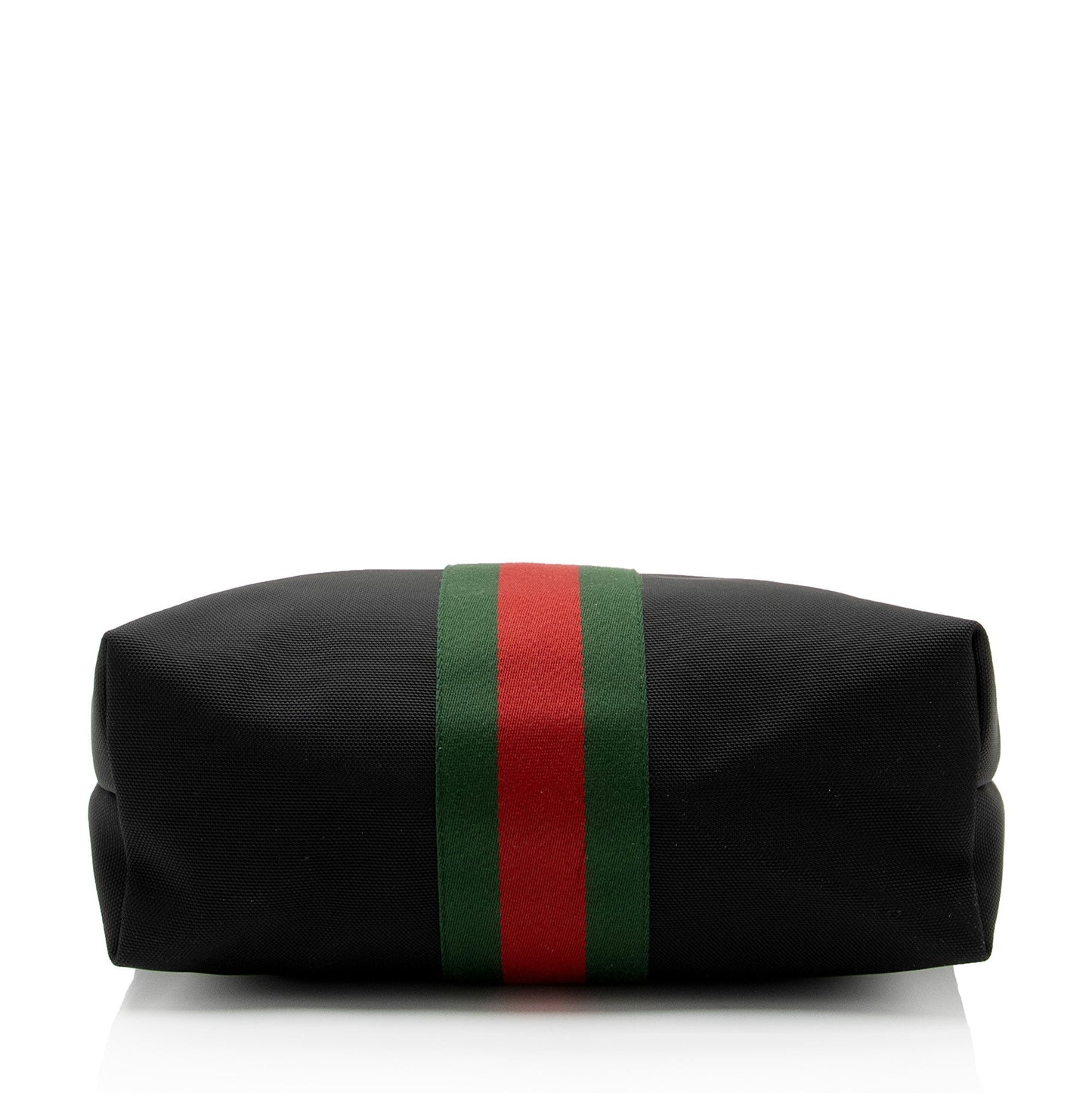 Gucci Nylon Leather Canvas Tote
