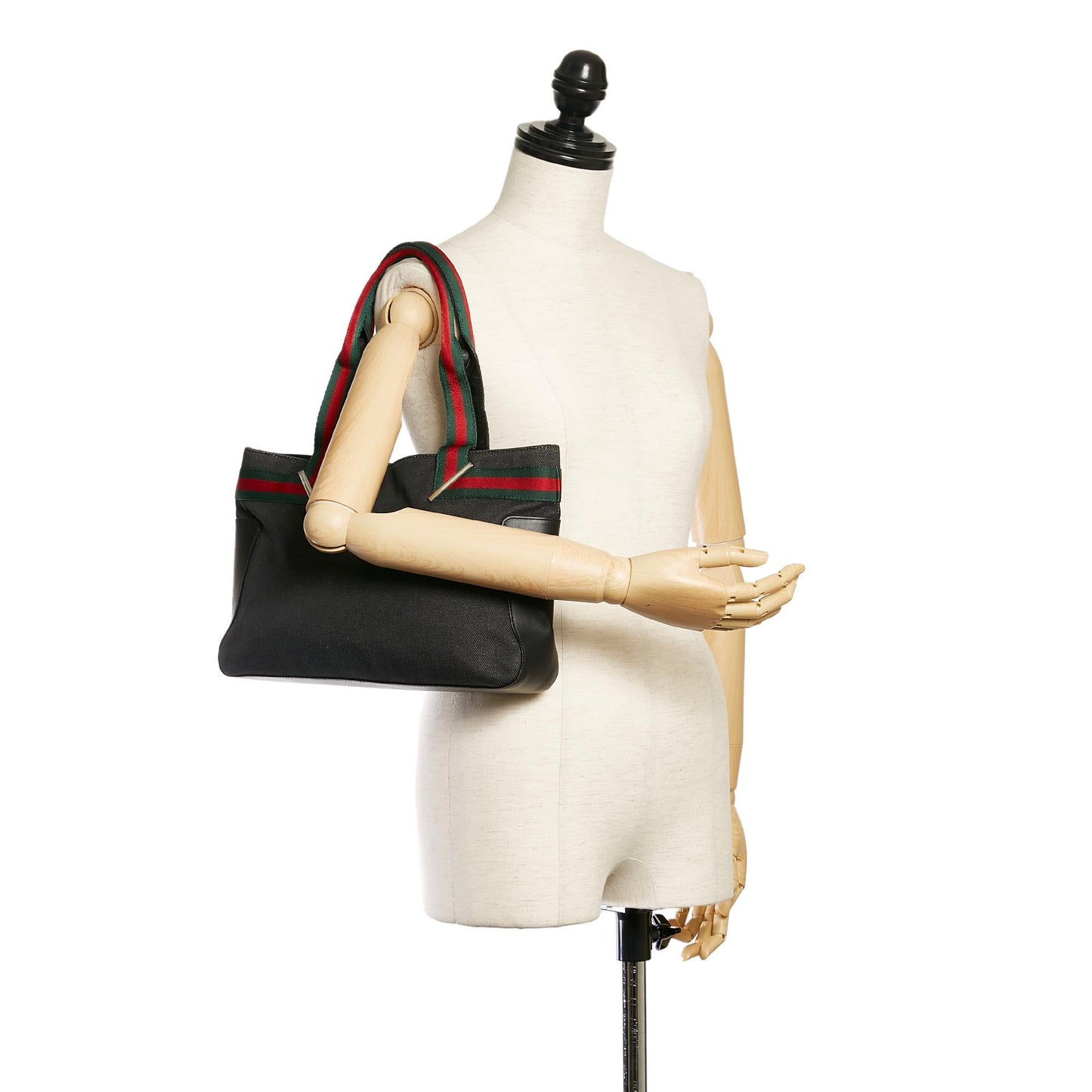 Gucci Web Denim Handbag (SHG-28988)