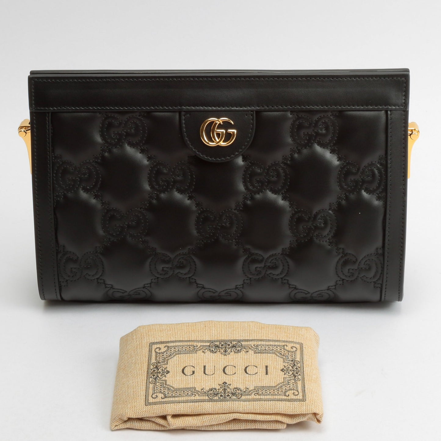 Gucci Chain Leather Shoulder Bag