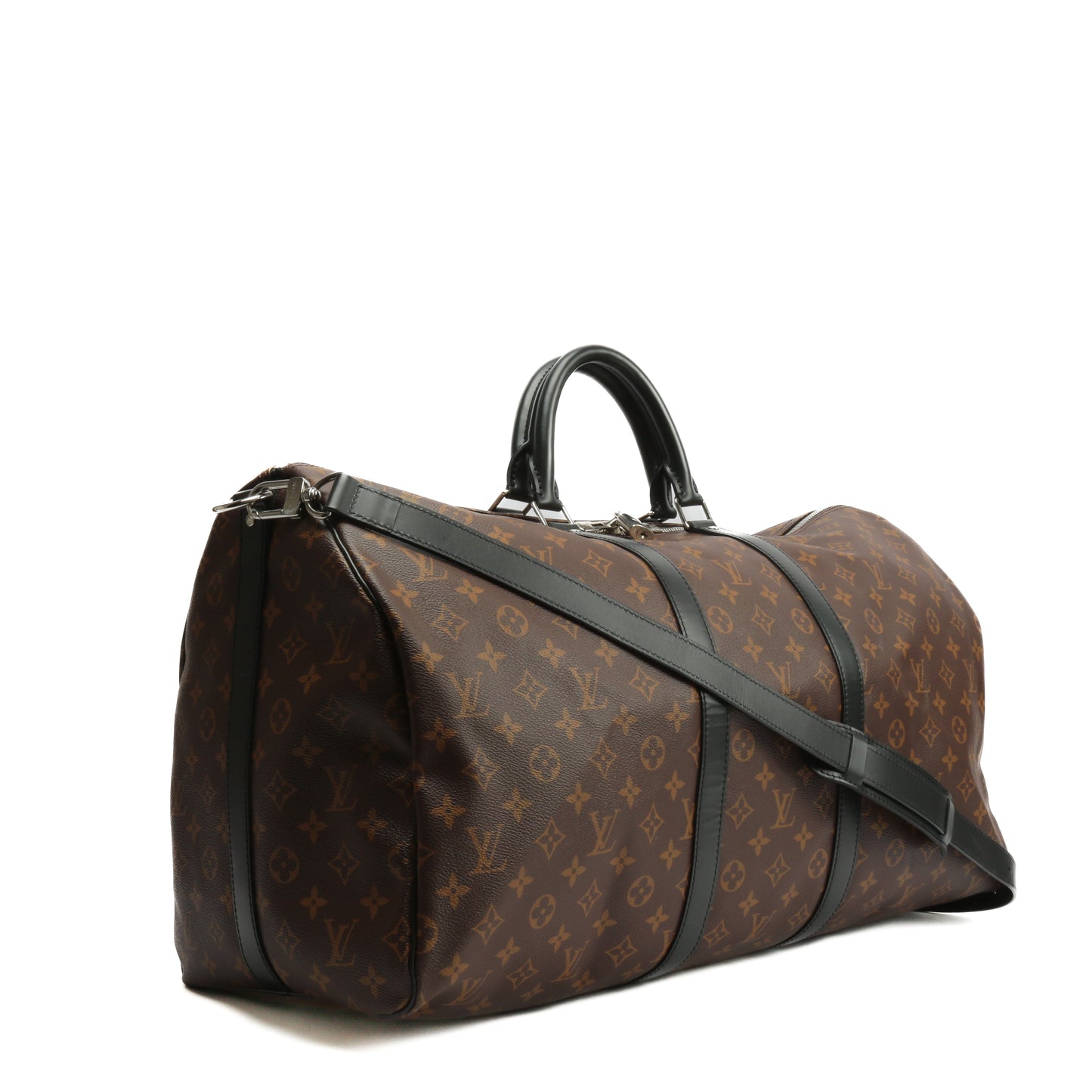 LOUIS VUITTON Keepall Bandoulière 55 Monogram Macassar