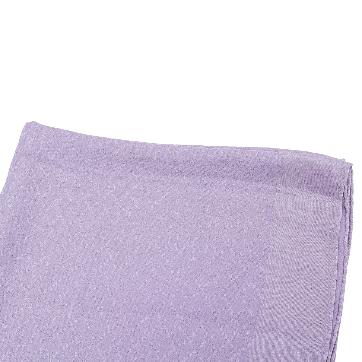 Gucci Lilac GG Diamante Print Scarf