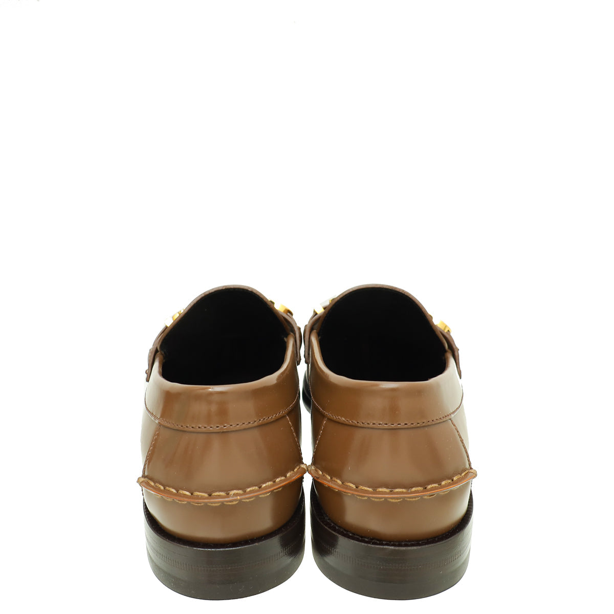 Gucci Brown Logo Loafer 8