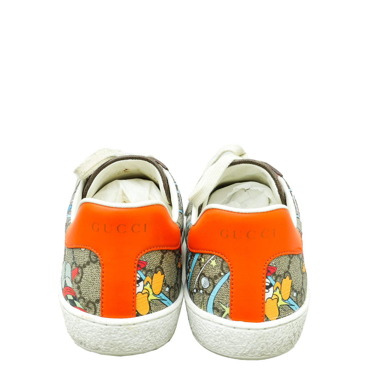 Gucci Multicolor X Disney Ace Donald Duck Sneakers 7