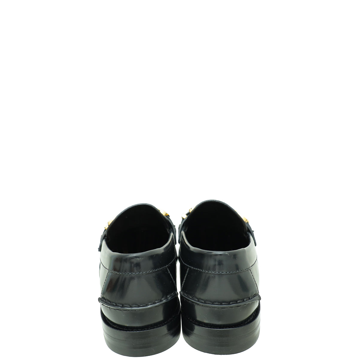 Gucci Black Logo Loafer 8