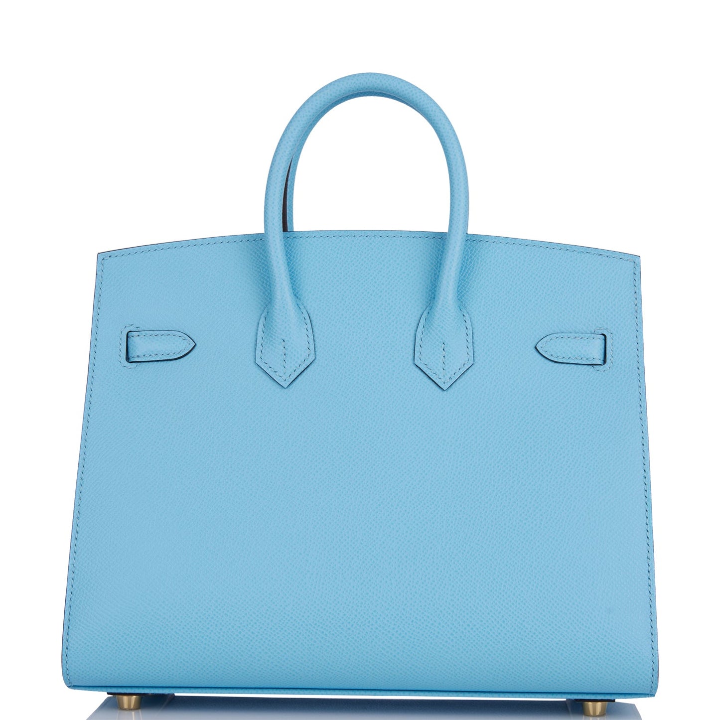 Hermes Birkin 25 Sellier Celeste Epsom Gold Hardware