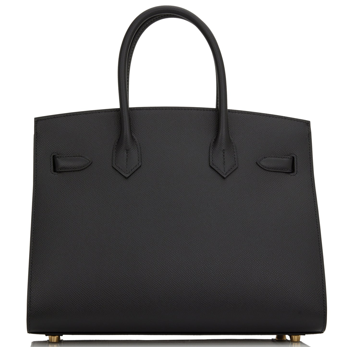 Hermes Birkin 30 Sellier Black Epsom Gold Hardware