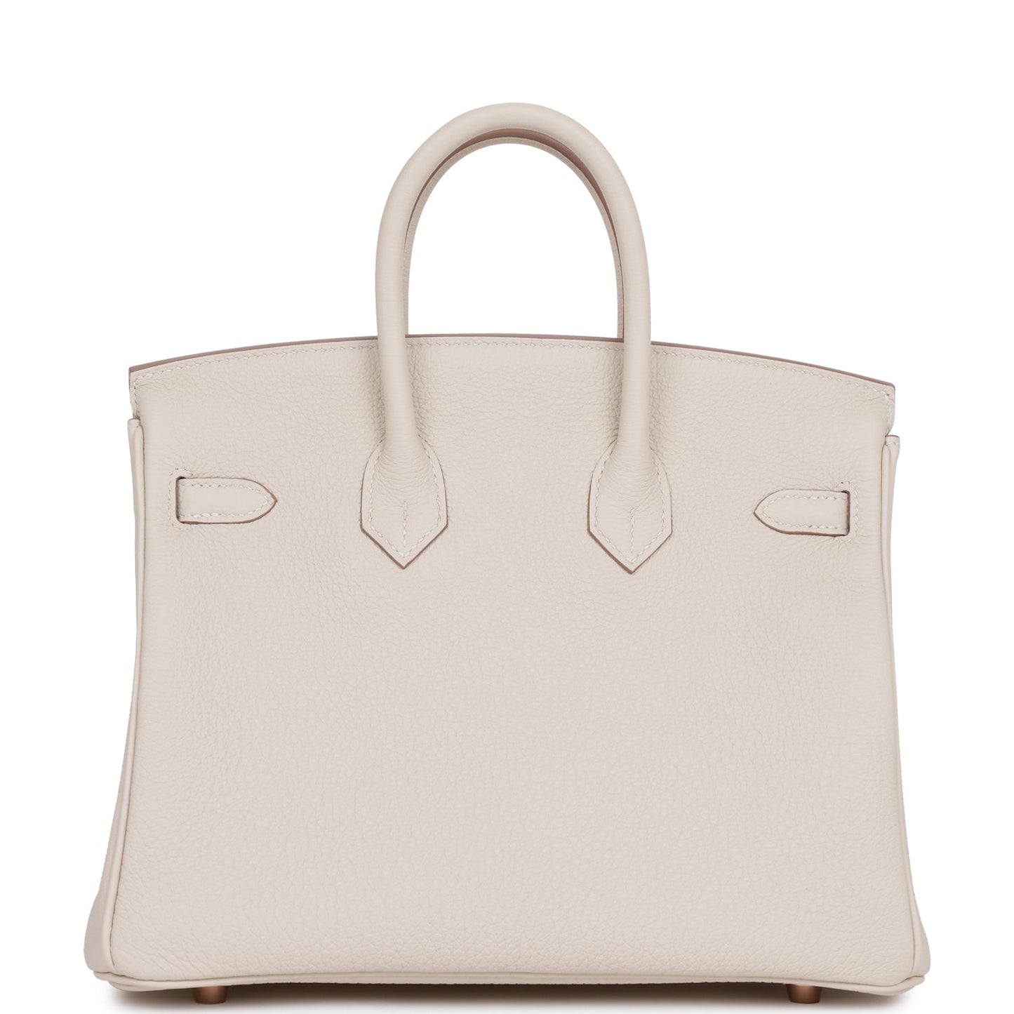 Hermes Birkin 25 Craie Togo Rose Gold Hardware