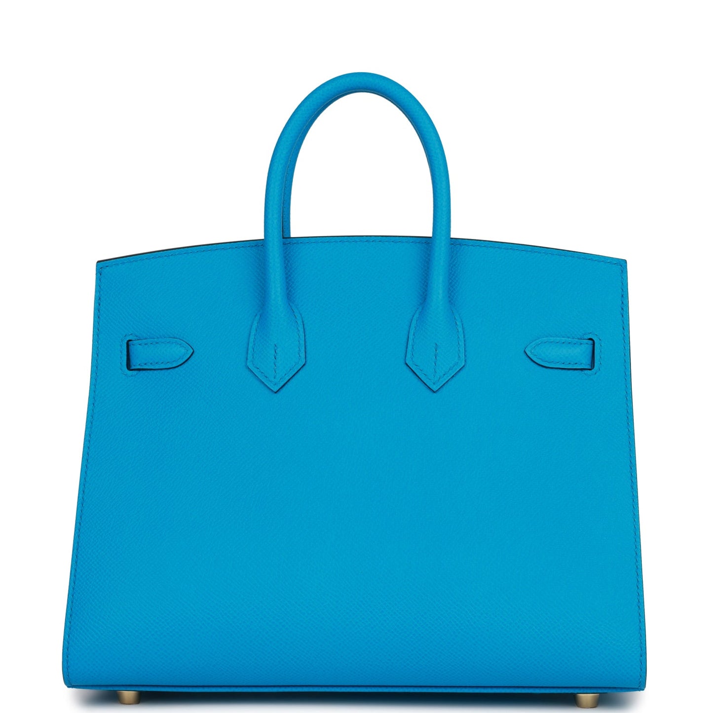 Hermes Birkin 25 Sellier Bleu Frida Epsom Gold Hardware