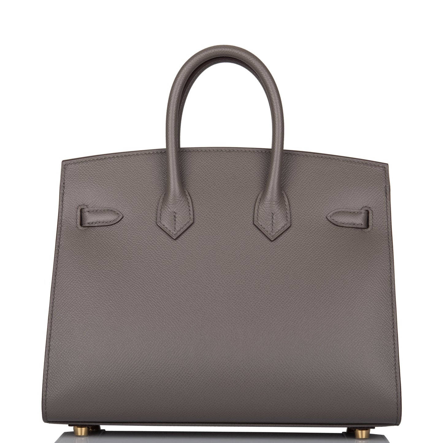 Hermes Birkin 25 Sellier Etain Epsom Gold Hardware