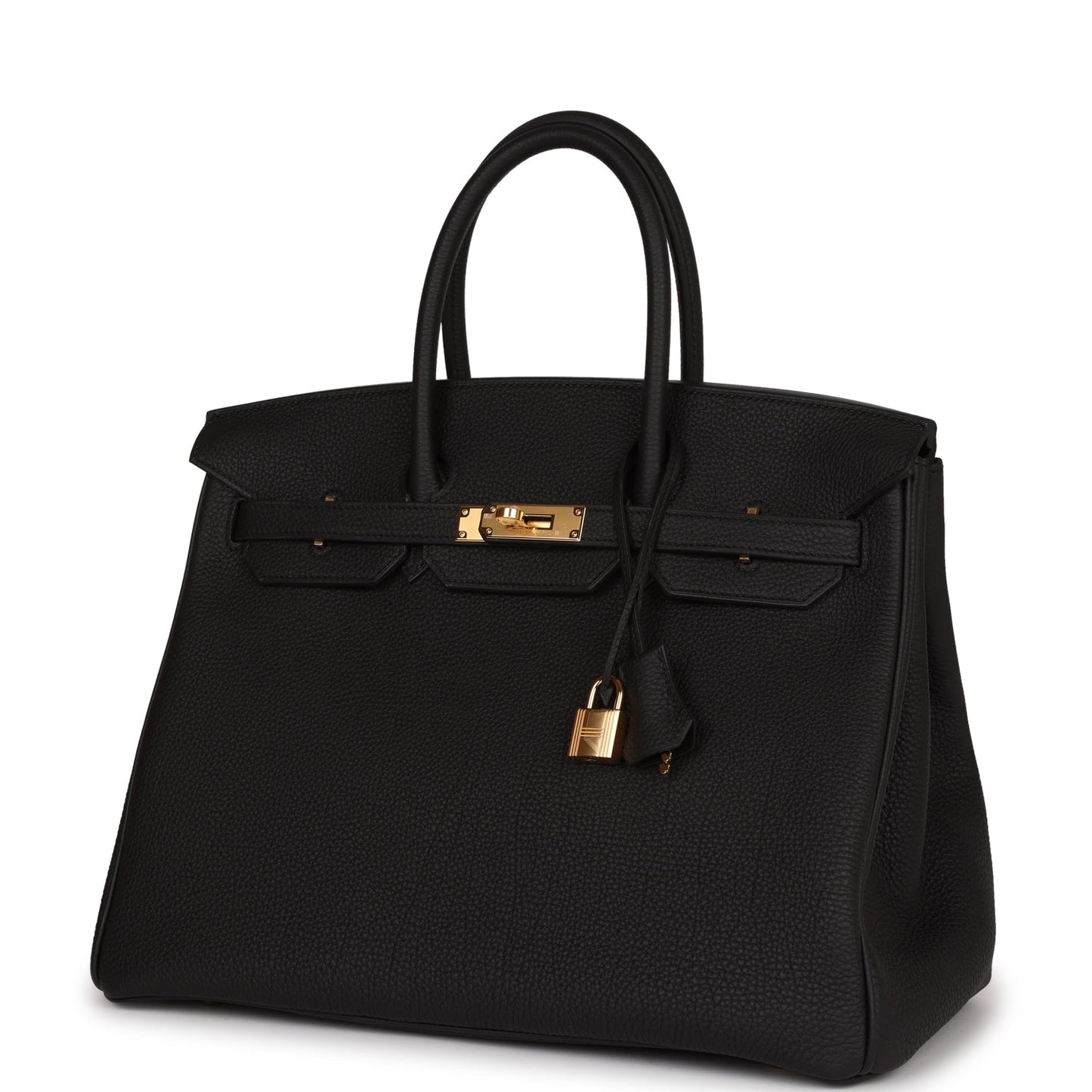 Luxury Hermes Birkin 35 Black Togo Gold Hardware