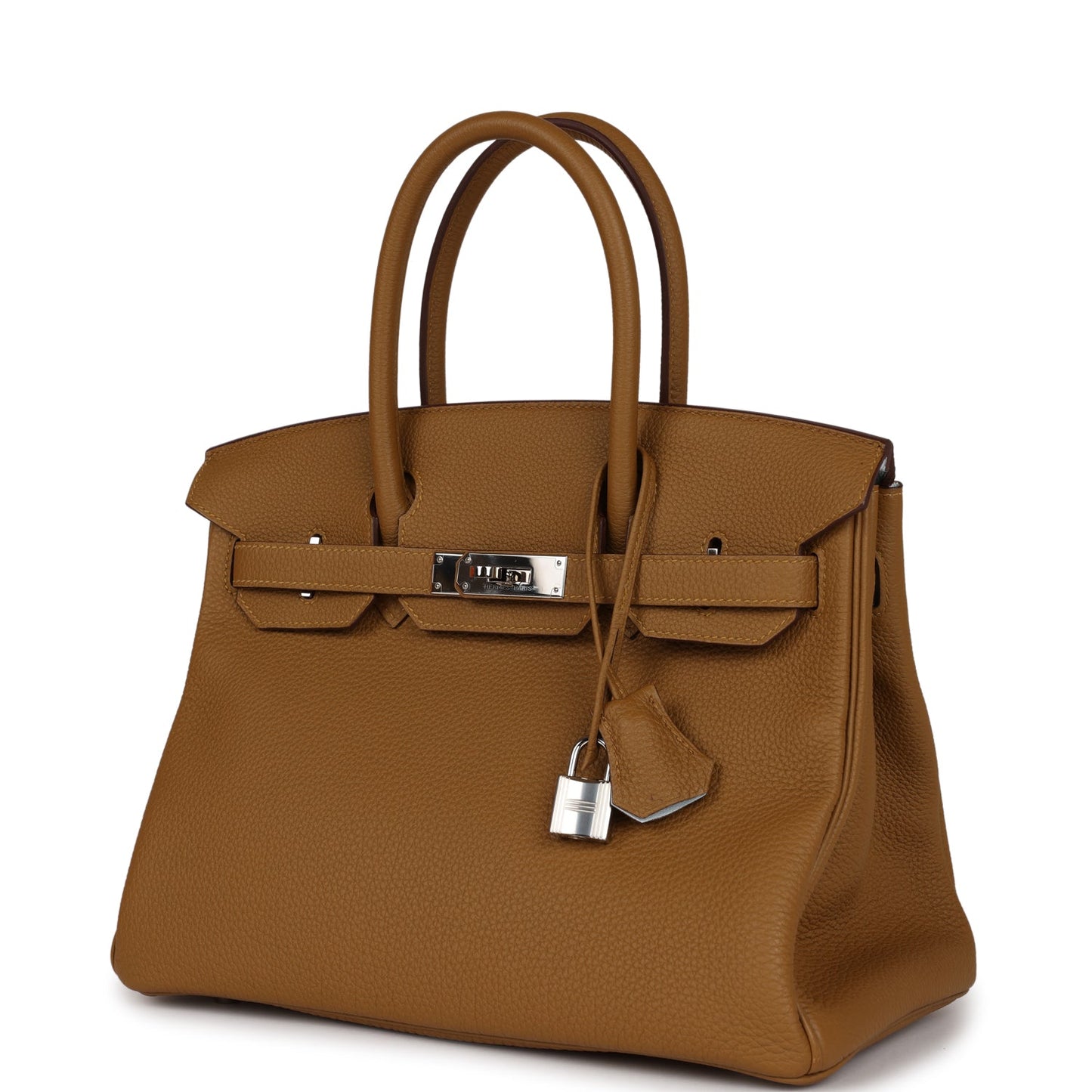 Top Quality Luxury Hermes Birkin 30 Bronze D'Or Verso Togo Palladium Hardware