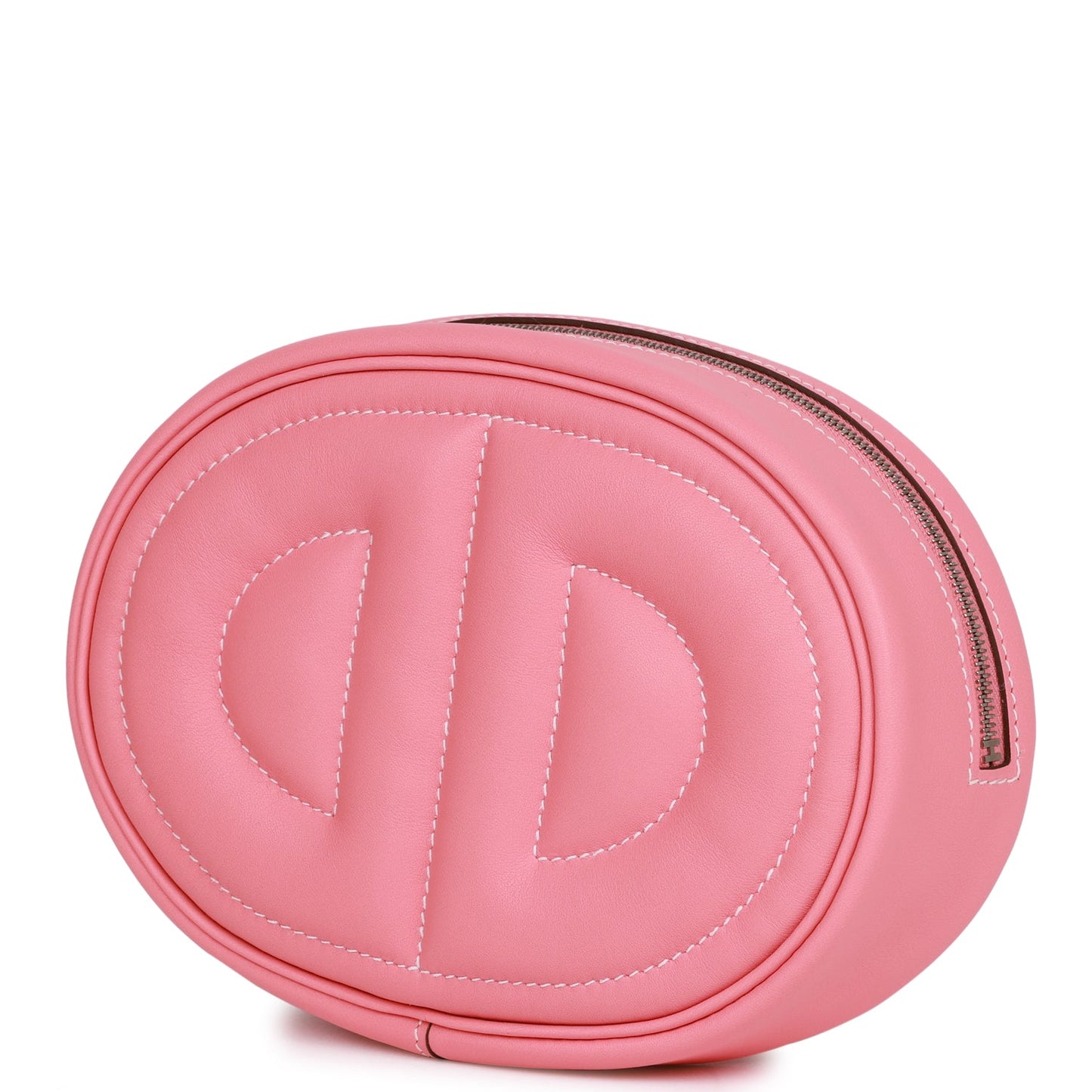 Luxury Hermes In-The-Loop Belt Bag Rose D'Ete Verso Swift Palladium Hardware
