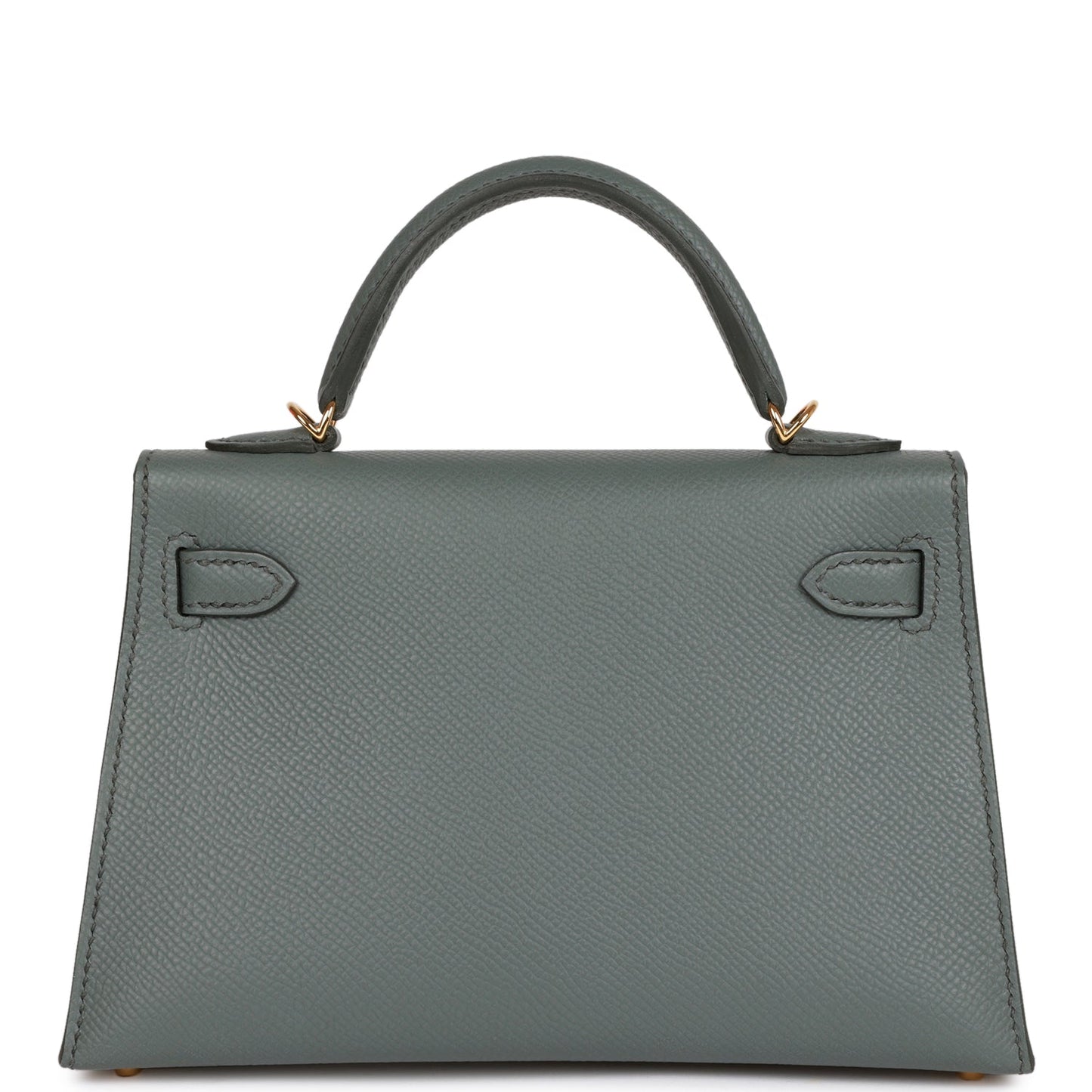 Hermes Kelly 20 Sellier Vert Amande Epsom Gold Hardware