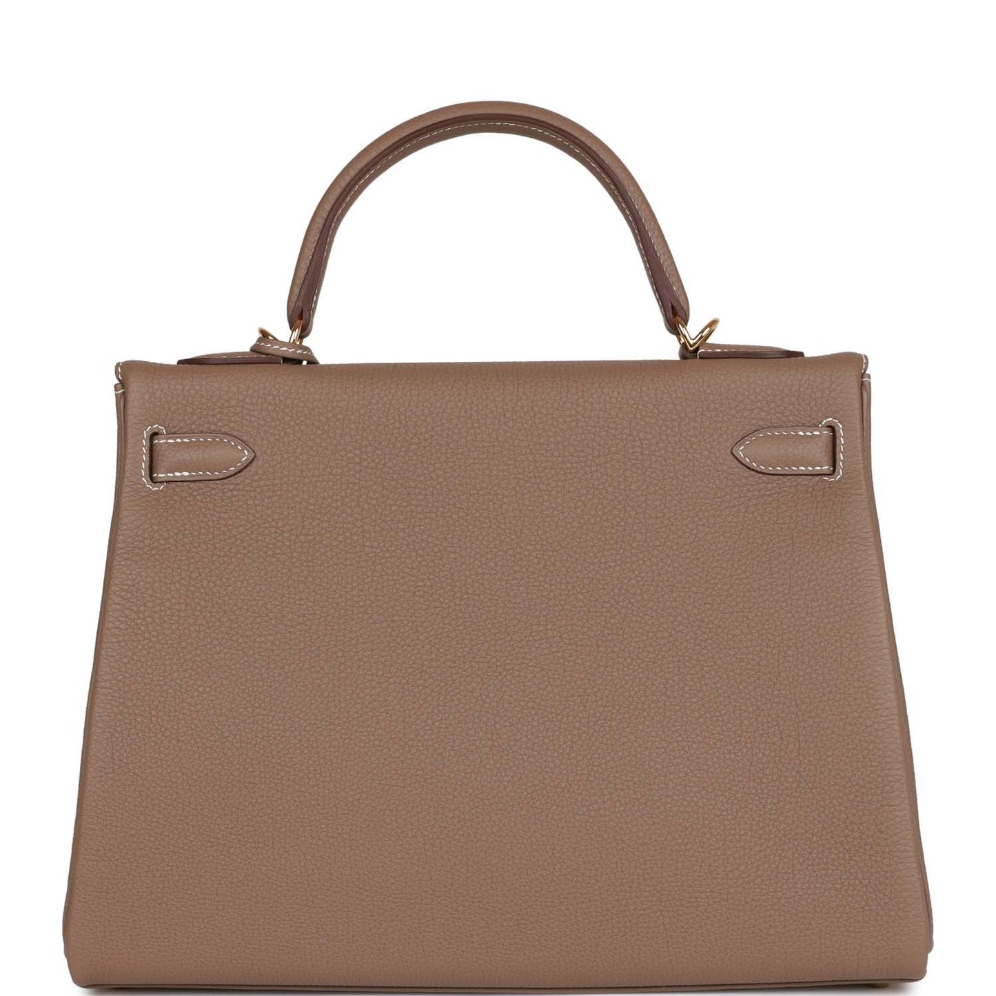 Hermes Kelly 32 Retourne Etoupe Togo Gold Hardware