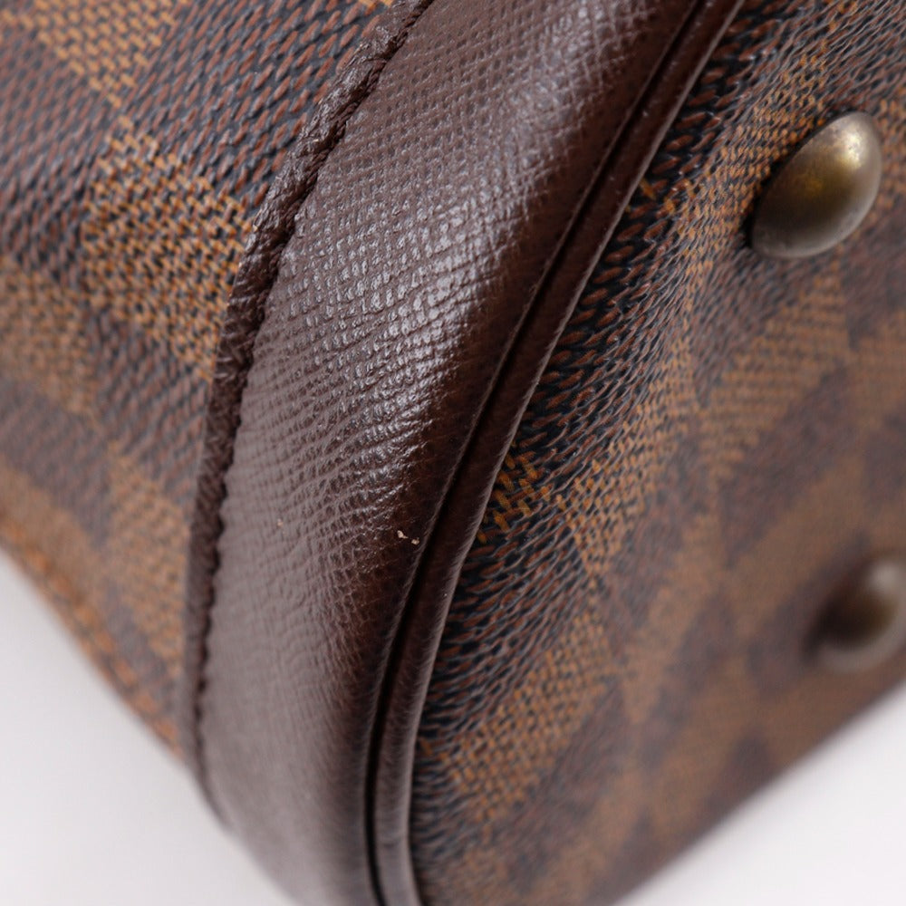 LOUIS VUITTON Tote Bag N42240 Damier canvas Brown Shoulder Bag Mare Bucket Women