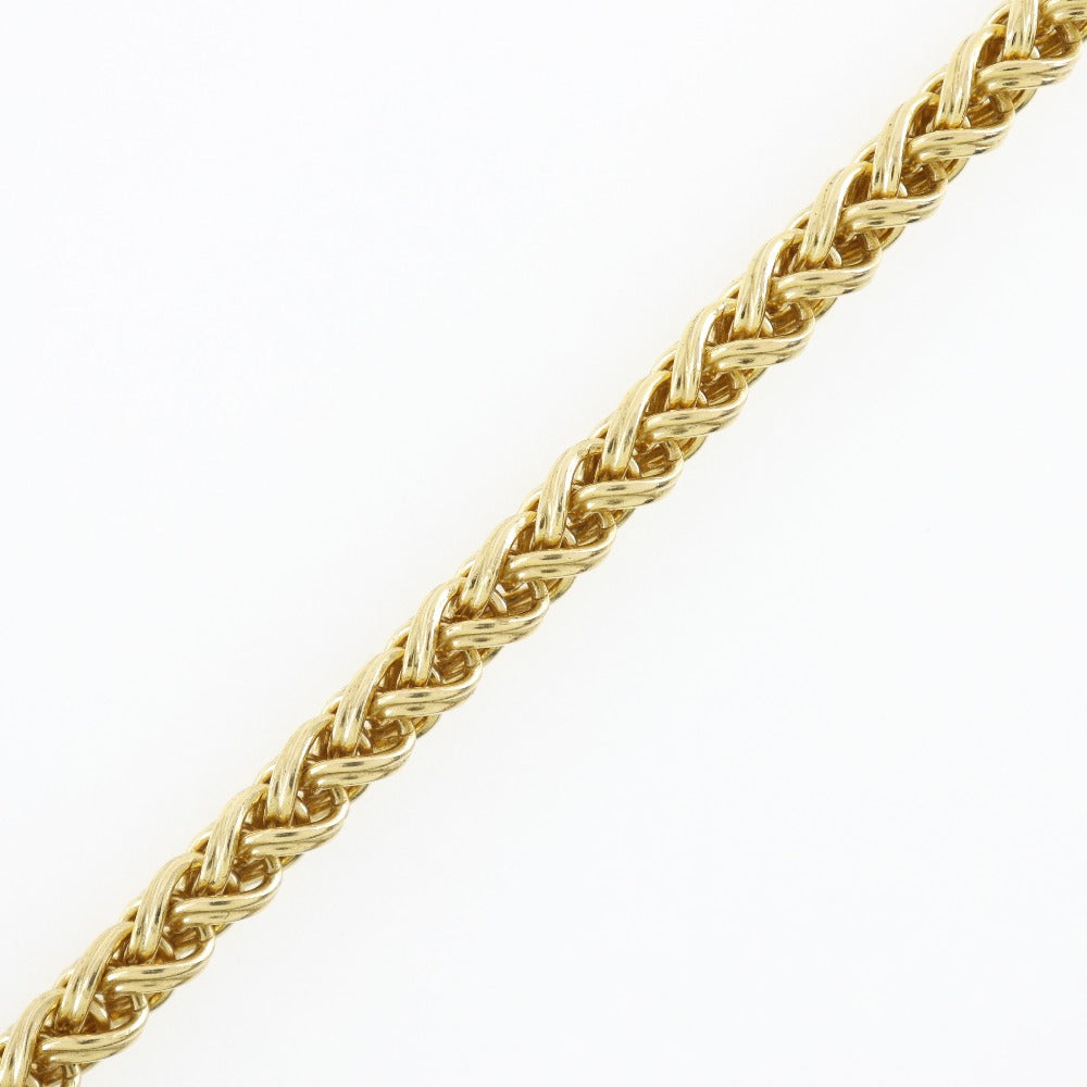 CHANEL Necklace Plated Gold, Shell gold flour COCO Mark