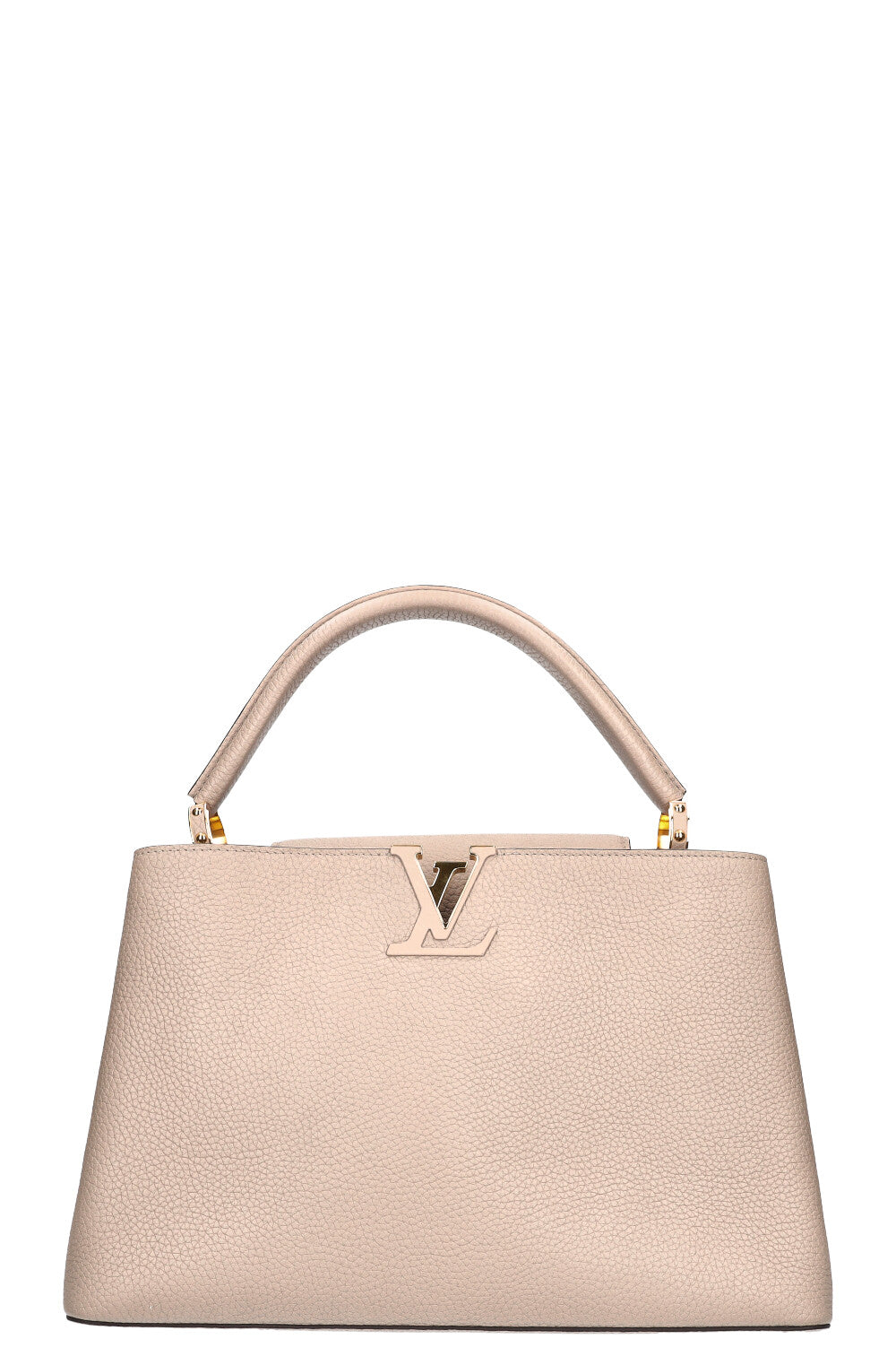 LOUIS VUITTON Capucines Bag GM Galet