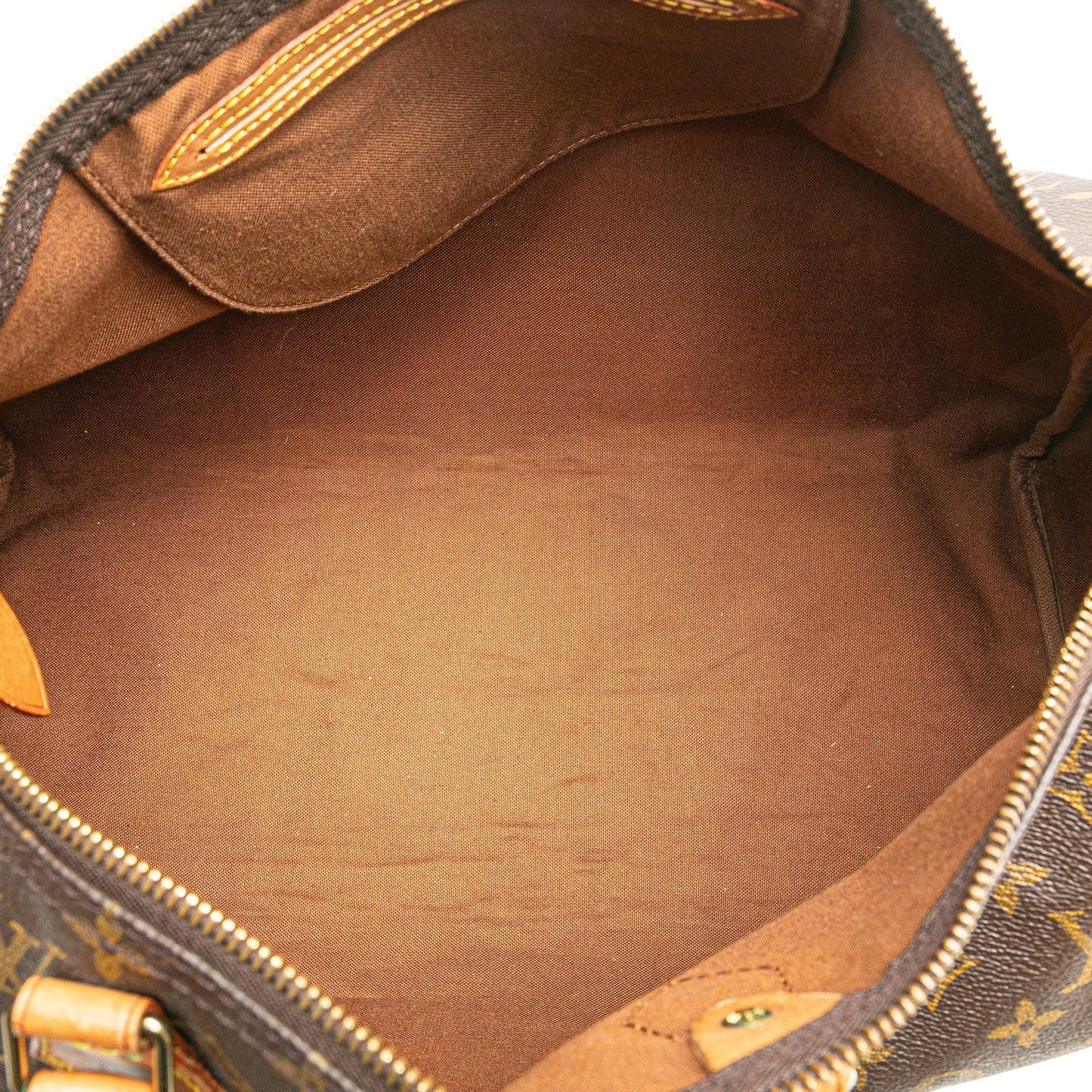 Brown Louis Vuitton Monogram Speedy 40 Boston Bag