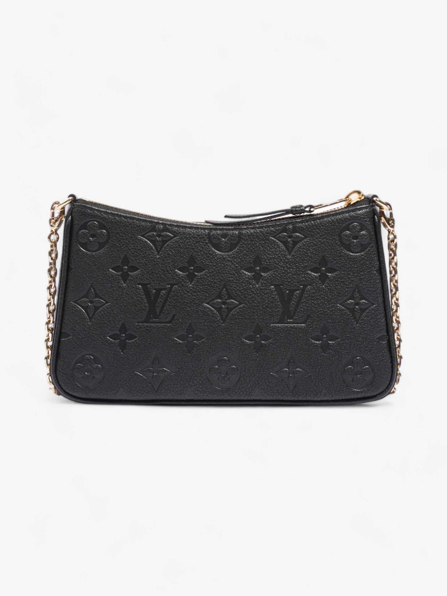 Louis Vuitton Easy Pouch On Strap Black Empreinte Leather