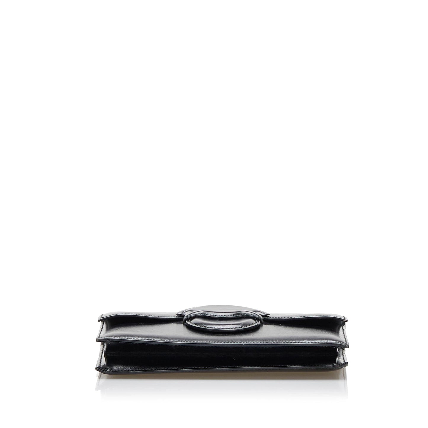 Luxury Hermes Box Calf Leather Clutch Bag (SHG-ZZYtmS)