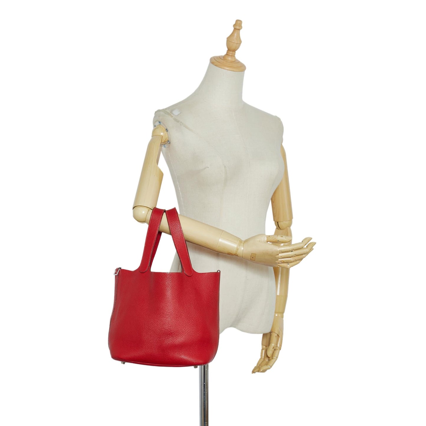 Luxury Hermes Clemence Picotin PM (SHG-V2NYkf)