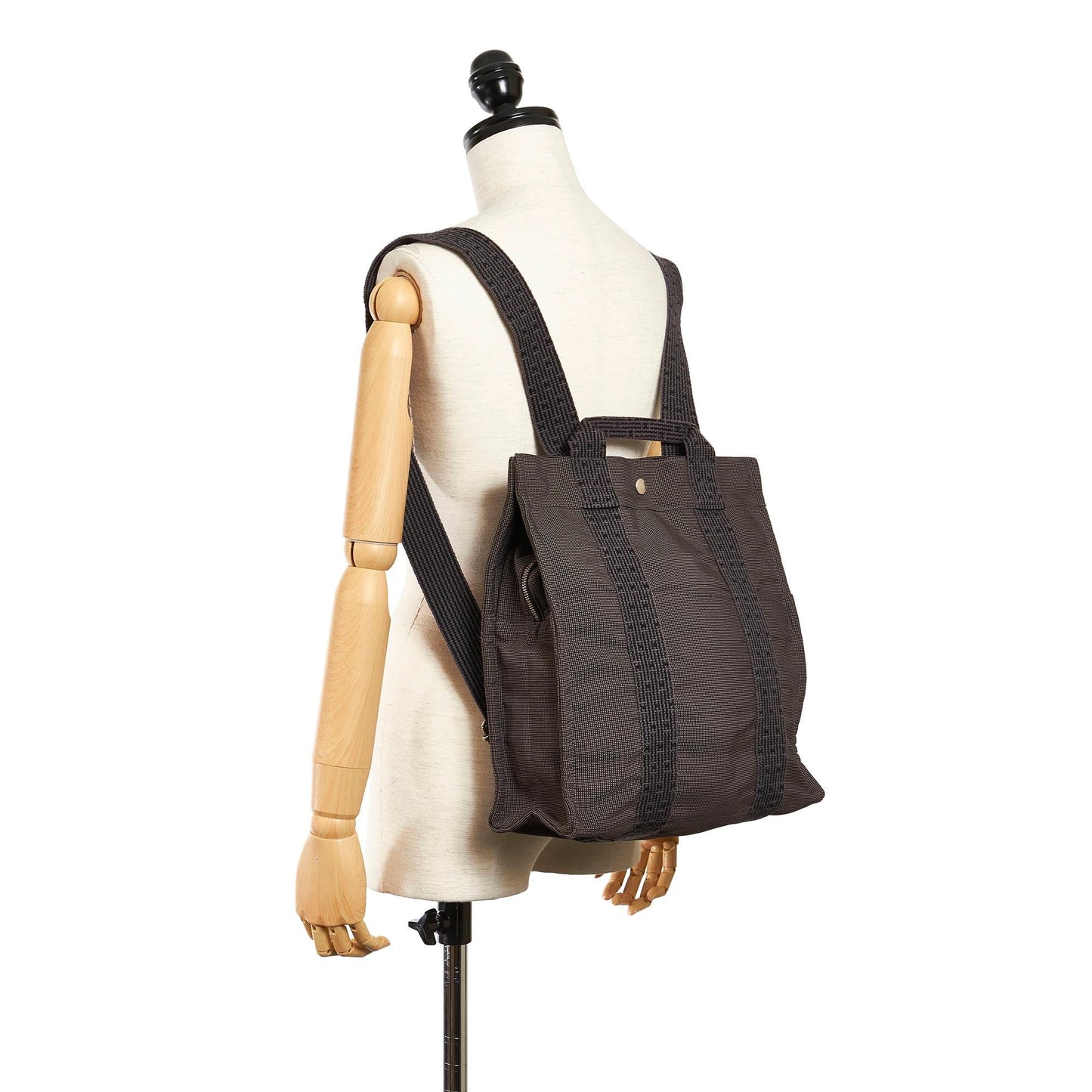 Luxury Hermes Herline Canvas Backpack PM (SHG-30026)