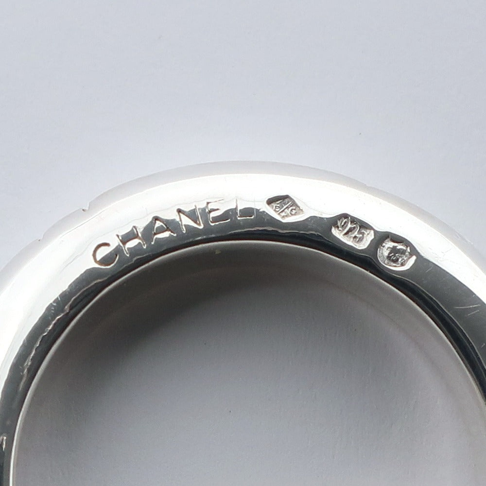 CHANEL Ring Silver925 Silver logo Women