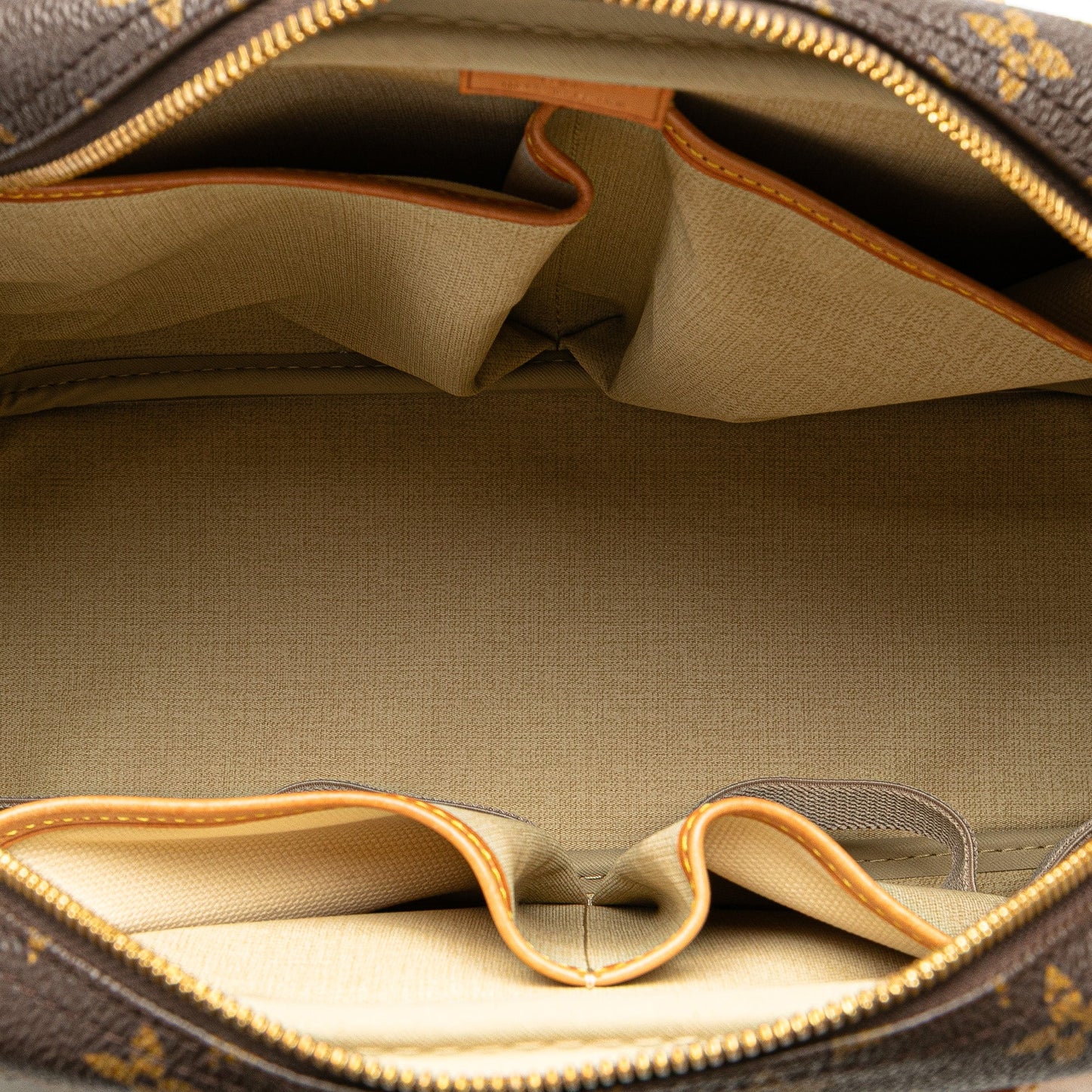 Brown Louis Vuitton Monogram Deauville Handbag