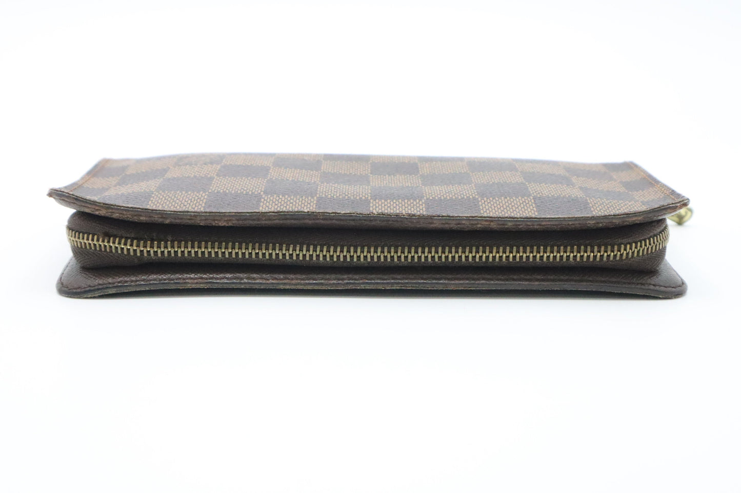 Louis Vuitton Zip Wallet in Damier Ebene Canvas