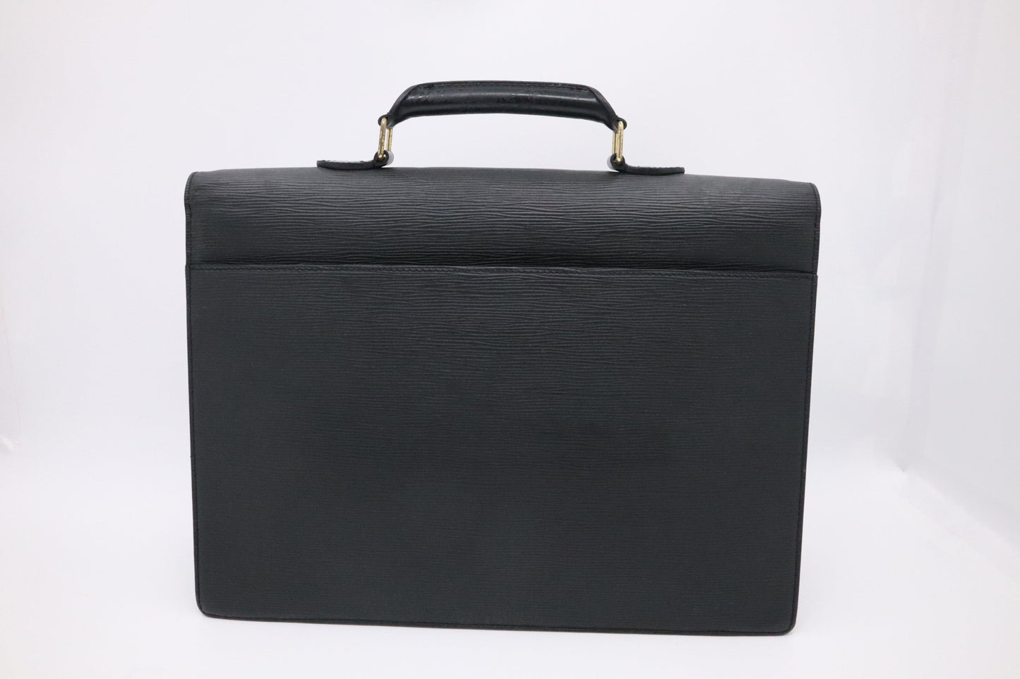 Louis Vuitton Serviette Consellier in Black Epi Leather