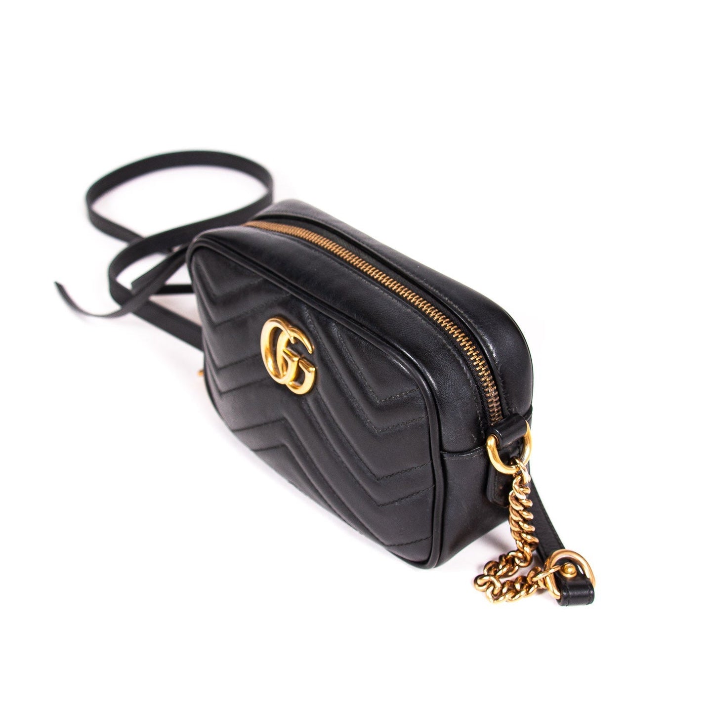 Gucci GG Marmont Leather Chain Shoulder Bag Style 14