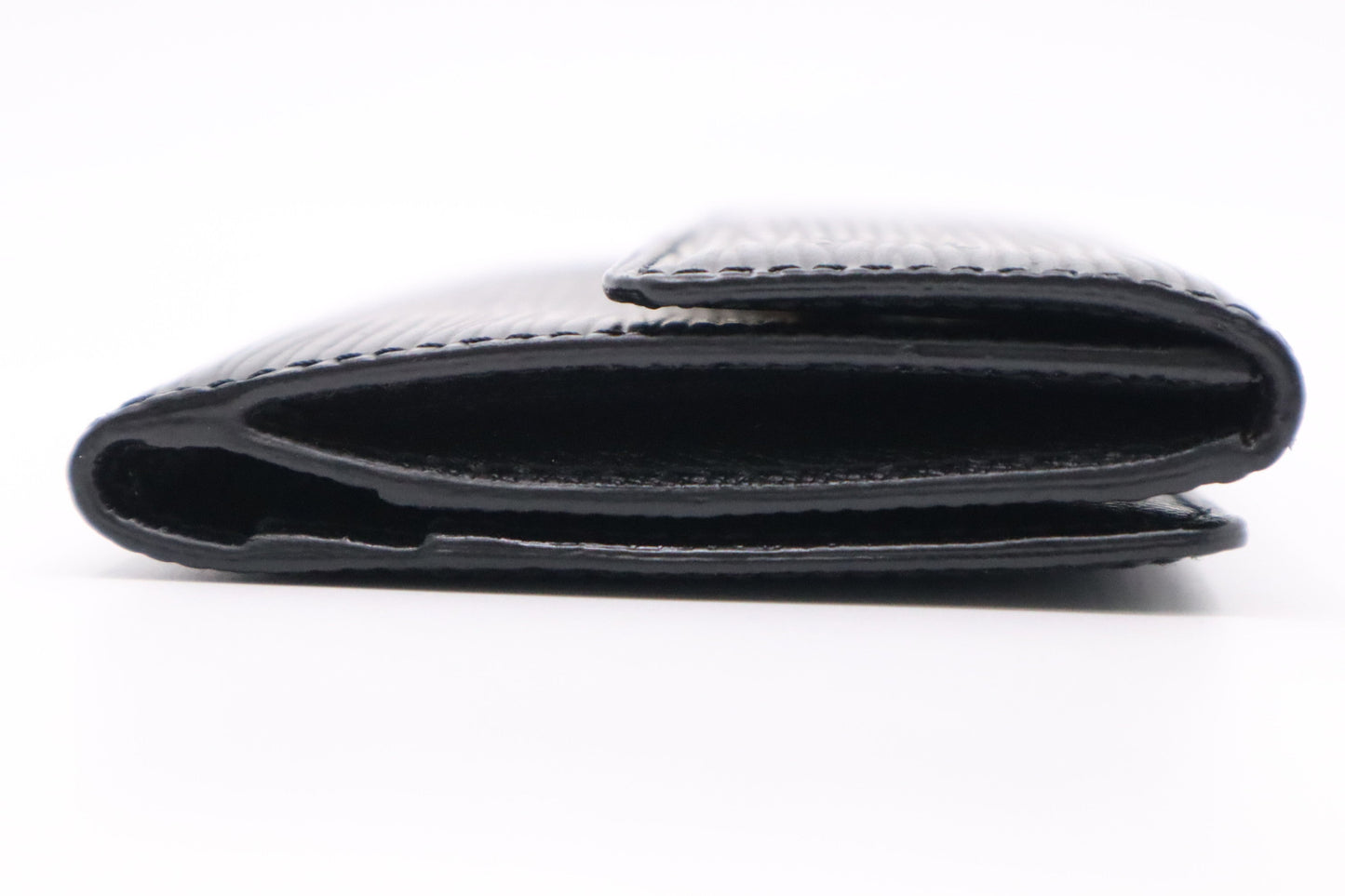 Louis Vuitton Ludlow Compact Wallet in Black Epi Leather