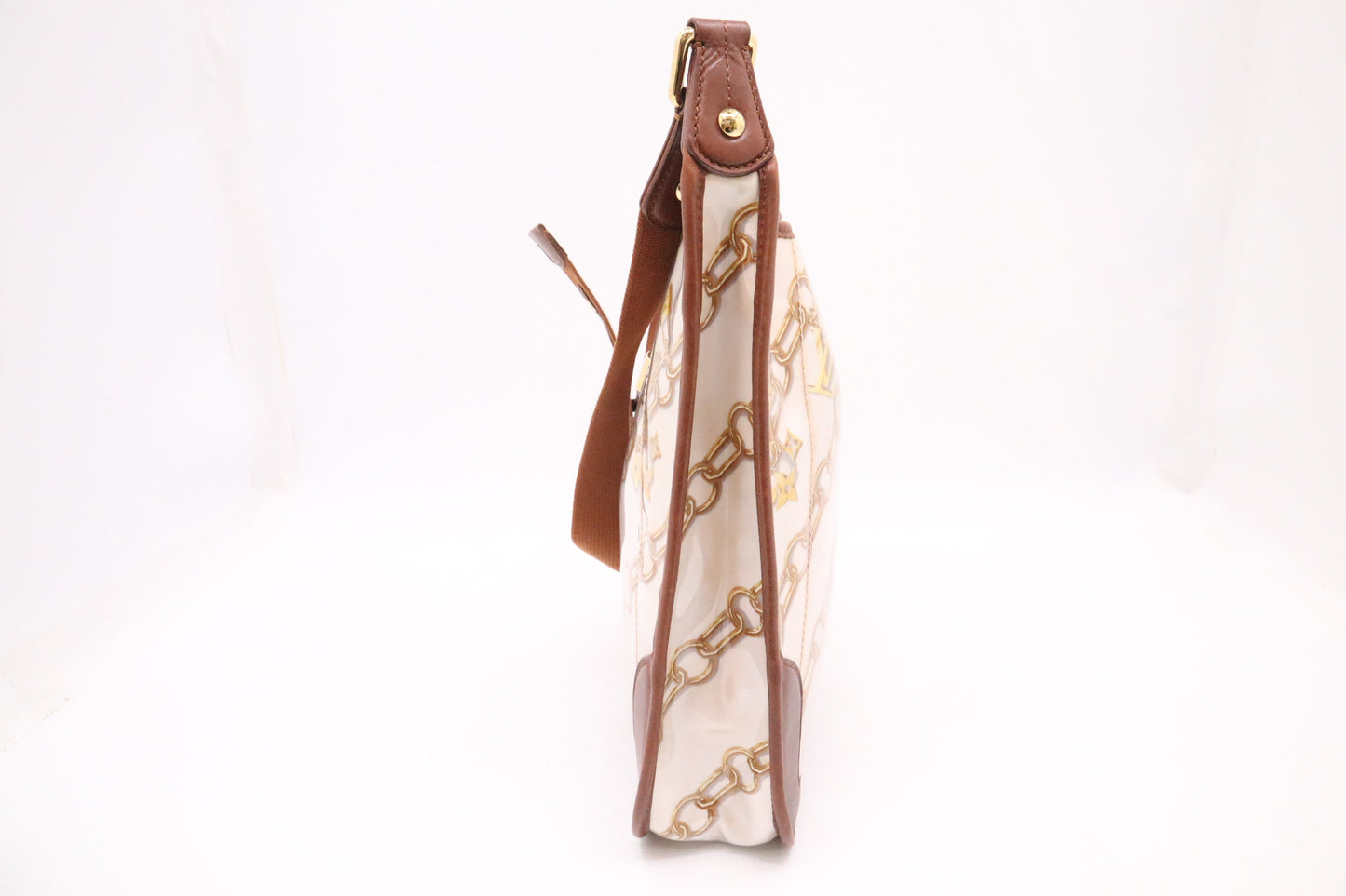 Louis Vuitton Charm Musette in Cream Canvas & Brown Leather
