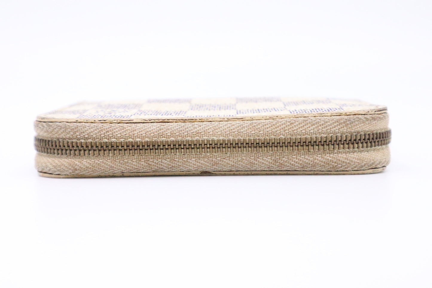 Louis Vuitton Compact Zippy Wallet in Damier Azur Canvas