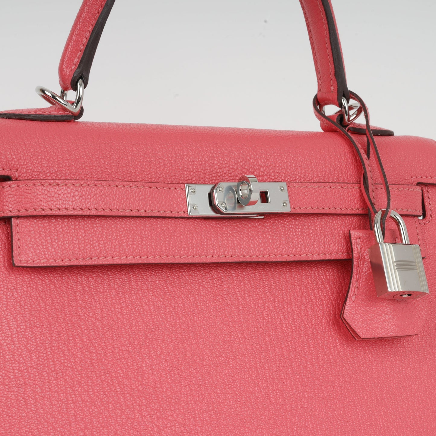 Hermès Kelly 25 - Rose Lipstick Chevre | Palladium Hardware
