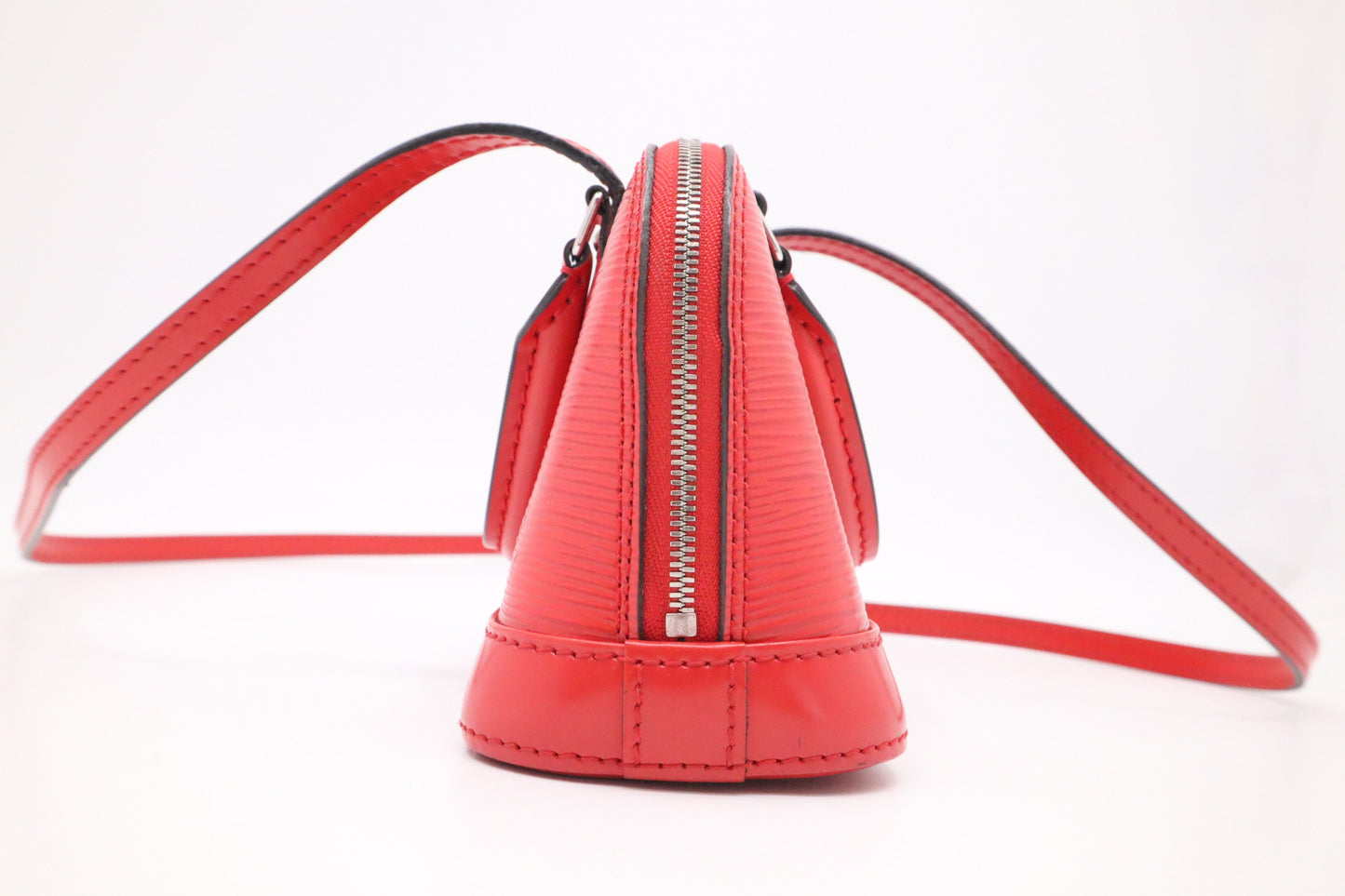 Louis Vuitton Nano Alma BB in Red Epi Leather