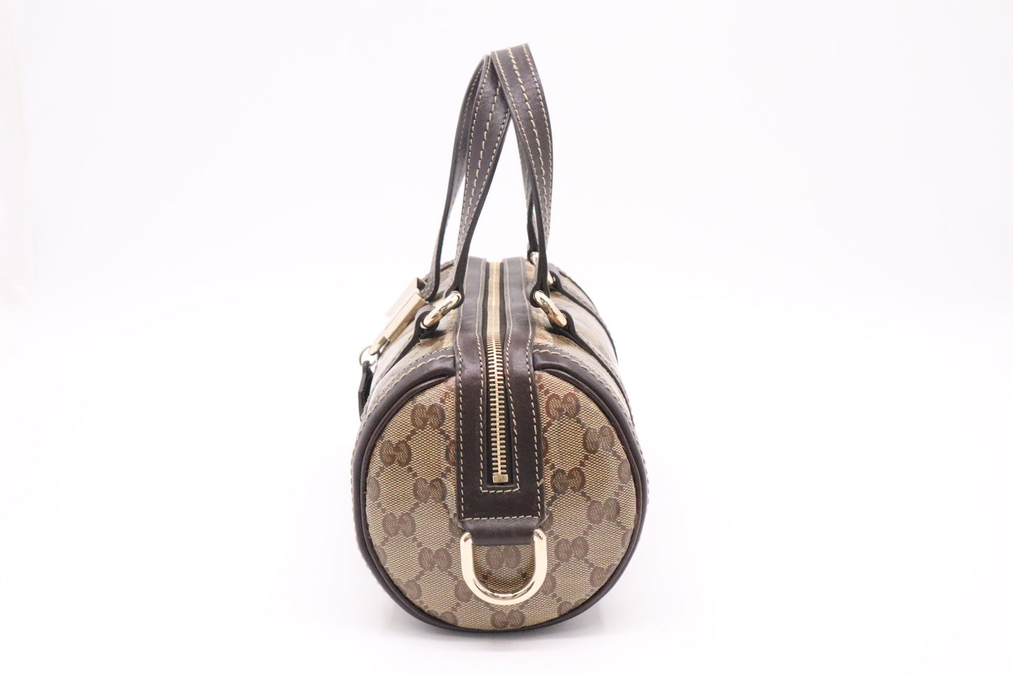 Gucci Crystal Duchessa Small Boston Bag in Patent Canvas