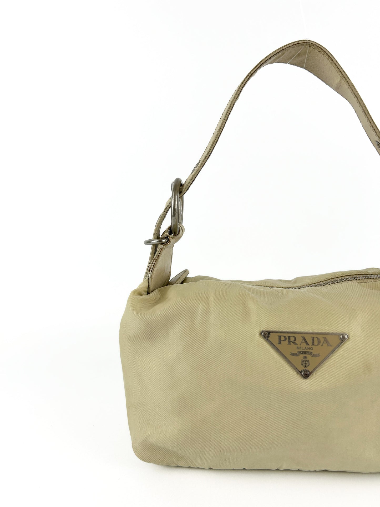 Prada Milano Nylon Shoulder Bag 90s